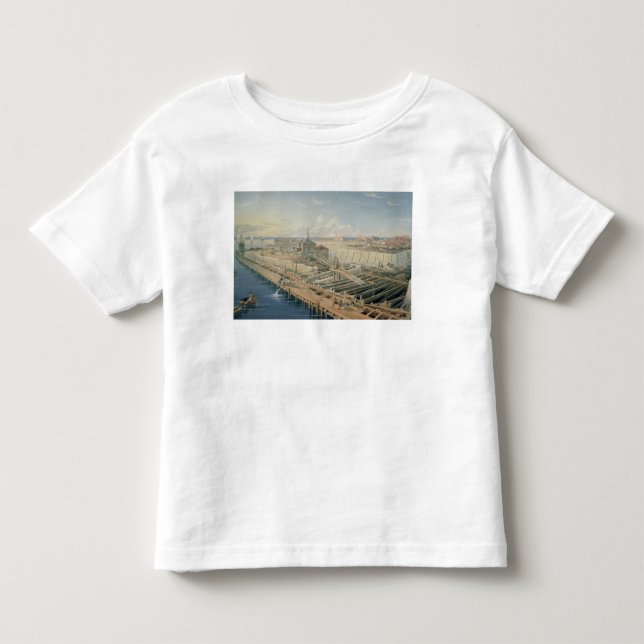 Construction of Docks Toddler T-Shirt (Front)
