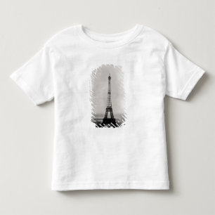 Construction of the Eiffel Tower Toddler T-Shirt