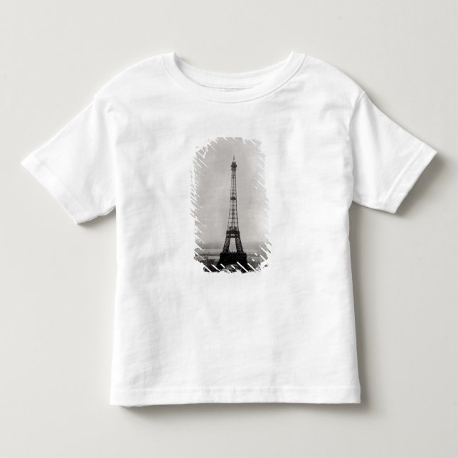 Construction of the Eiffel Tower Toddler T-Shirt (Front)