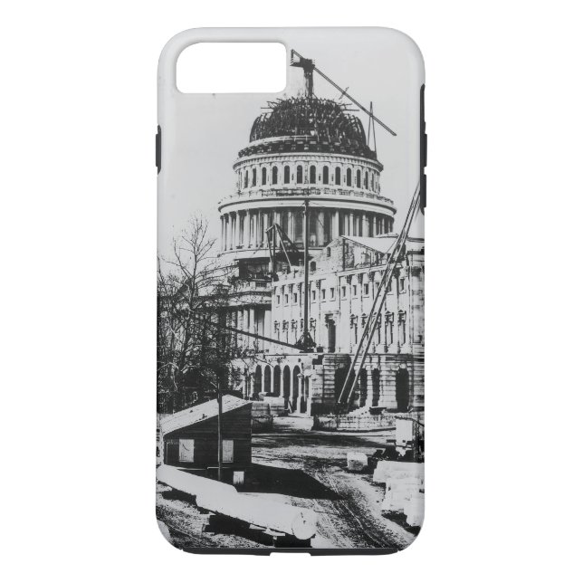 Construction of the U.S. Capitol Dome Case-Mate iPhone Case (Back)