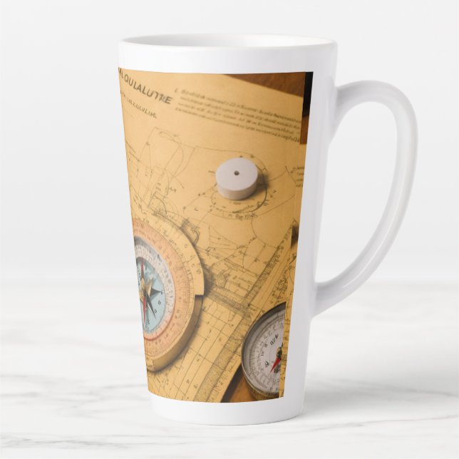 Construction plan  latte mug (Right)