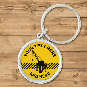 Construction Platform Key Ring