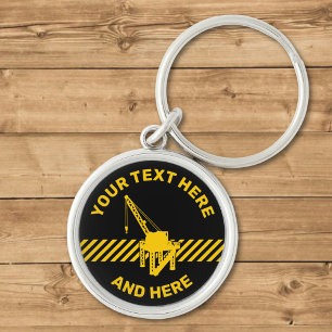 Construction Platform Key Ring