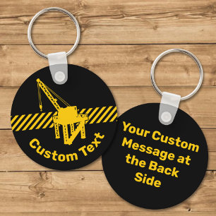 Construction Platform Keychain