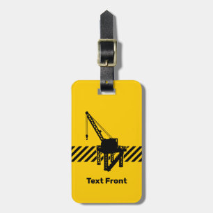 Construction Platform Luggage Tag