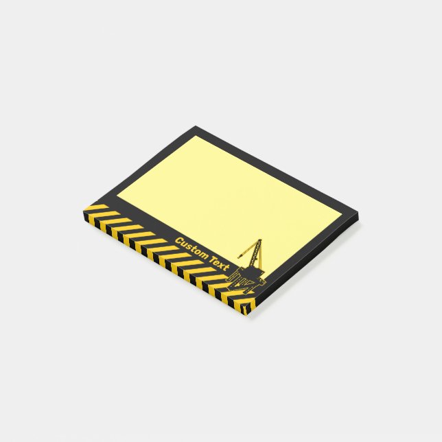 Construction Platform Post-it Notes (Angled)