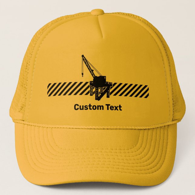 Construction Platform Trucker Hat (Front)