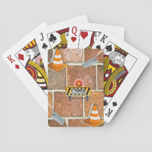 Construction Playing Card Deck