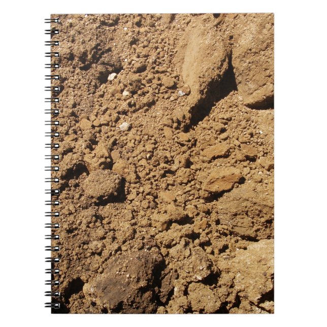 Construction Site Dirt Notebook (Front)