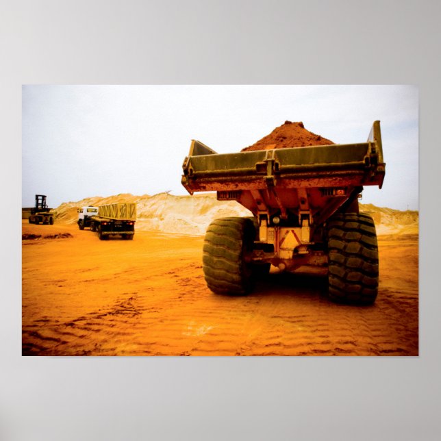 Construction Site, Luanda, Luanda Province Poster (Front)