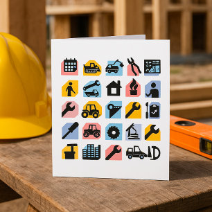 Construction Symbols Invitation