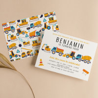 Construction Theme Birthday Dump Truck Party