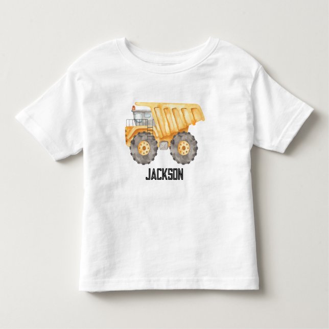 Construction Toddler T-shirt (Front)