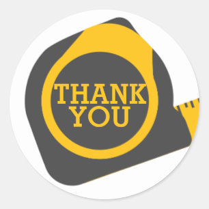 Construction Tools Party Classic Round Sticker