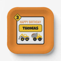 Construction Truck Birthday