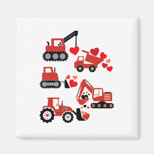 Construction Truck I Dig You Funny Kid Boy Toddler Magnet