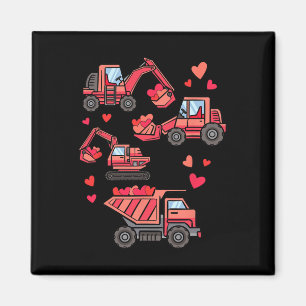 Construction Truck I Dig You Funny Kid Boy Toddler Magnet