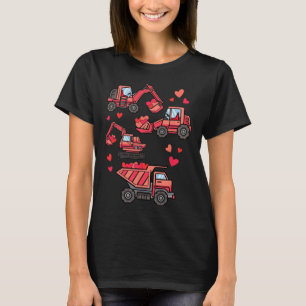 Construction Truck I Dig You Funny Kid Boy Toddler T-Shirt