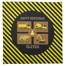 Construction Trucks | Boy Birthday Party
