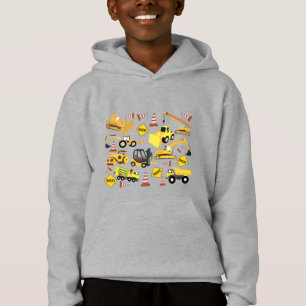 Construction Trucks Pattern