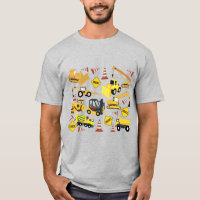 Construction Trucks Pattern