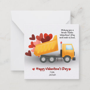 Construction Valentine's Day Card