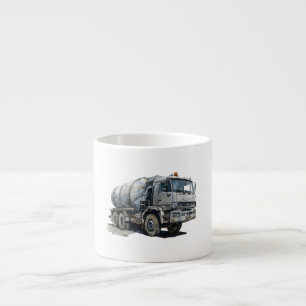 Construction Vehicle Espresso Cup