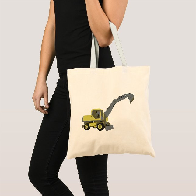 Construction Vehicle Tote Bag (Creator Uploaded)
