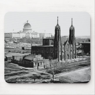 Construction Washington  Mousepad