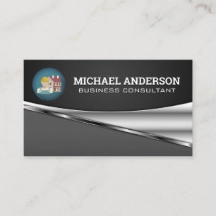 Construction Worker Business Card