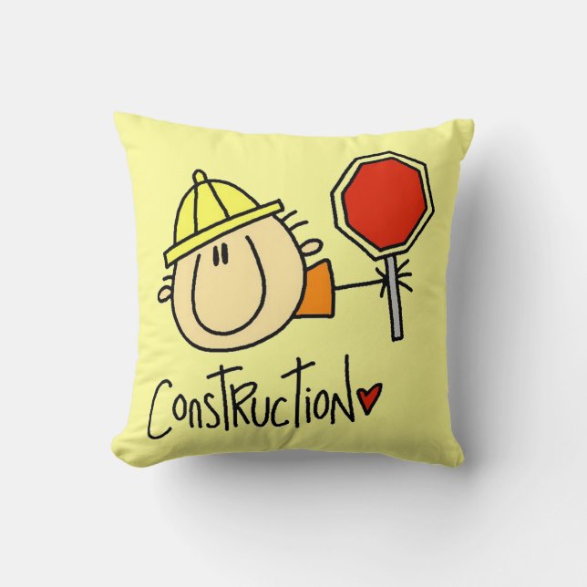 Construction Worker Cushion (Front)