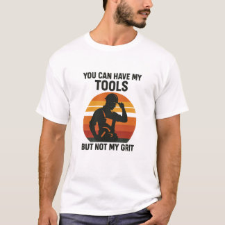 Construction worker grit  T-Shirt