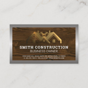 Construction Worker Home Repair Tools Business C Card