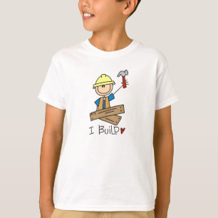 Construction Worker I Build T-shirts and Gifts