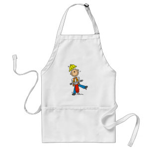 Construction Worker I Build T-shirts and Gifts Standard Apron