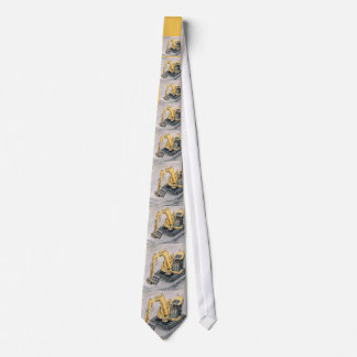 Construction Worker Tie backhoe