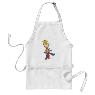 Construction Worker with Jack Hammer Standard Apron