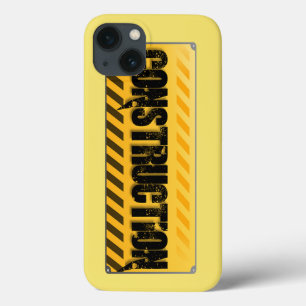 Construction workers iPhone 13 case