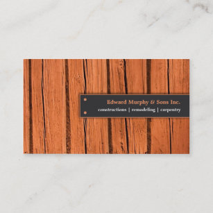 Carpentry Business Cards | Zazzle AU