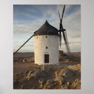 Consuegra, antique La Mancha windmills 7 Poster