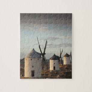 Consuegra, antique La Mancha windmills Jigsaw Puzzle