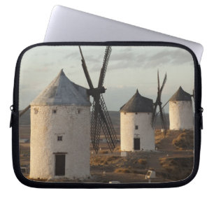 Consuegra, antique La Mancha windmills Laptop Sleeve