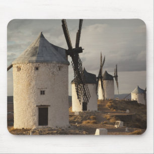 Consuegra, antique La Mancha windmills Mouse Pad
