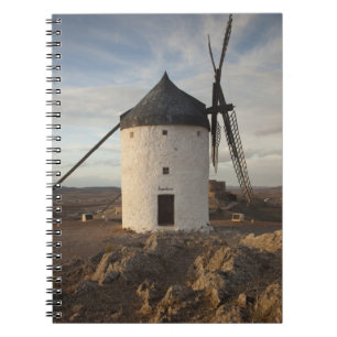 Consuegra, antique La Mancha windmills Notebook