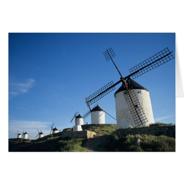 Consuegra, La Mancha, Spain, windmills 2 (Front Horizontal)