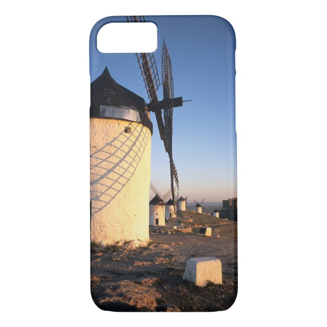 Consuegra, La Mancha, Spain, windmills Case-Mate iPhone Case (Back)