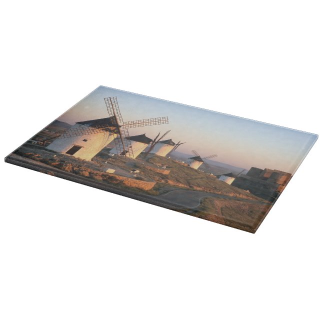 Consuegra, La Mancha, Spain, windmills Cutting Board (Corner)