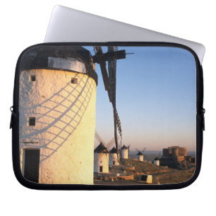 Consuegra, La Mancha, Spain, windmills Laptop Sleeve