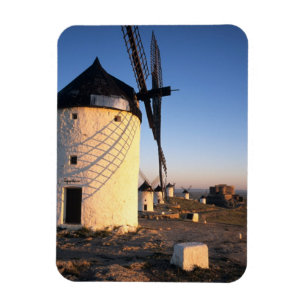 Consuegra, La Mancha, Spain, windmills Magnet