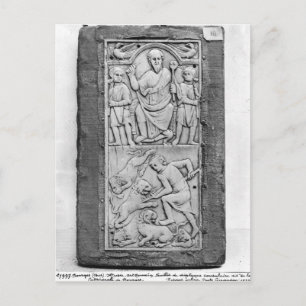 Consular diptych of Aetius, right hand panel Postcard